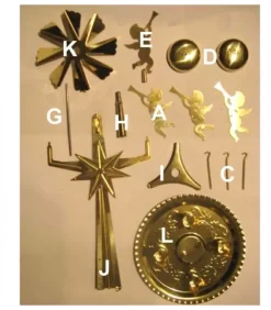 Angel Chimes, carillon des anges Pièces De Rechanges Pour Pyramides Et Carillons|Pièces De Rechanges Pour Carillon Argent