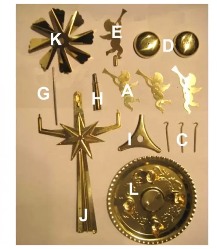 Angel Chimes, carillon des anges Pièces De Rechanges Pour Pyramides Et Carillons|Pièces De Rechanges Pour Carillon Argent