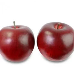 Riffelmacher et Weinberger Pomme Décorative|Pomme Décorative Rouge Fonce, 8 Cm