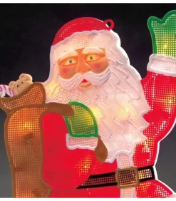 Konstsmide, guirlandes lumineuses de Noël Père Noël Lumineux|Père Noël Lumineux Qui Salue
