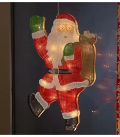 Konstsmide, guirlandes lumineuses de Noël Père Noël Lumineux|Père Noël Lumineux Qui Salue