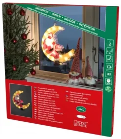 Konstsmide, guirlandes lumineuses de Noël Père Noël Lumineux|Père Noël Lumineux Sur La Lune