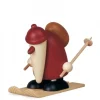Köhler, Père Noël en bois Père Noël En Bois|Père Noël Rouge A Ski