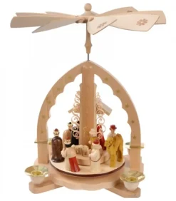 Richard Glasser, Pyramides de Noël allemandes Pyramides De Noël Allemandes|Pyramide A 4 Bougies En Bois Pour Un Noël Traditionnel