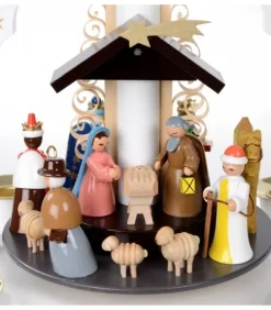 Richard Glasser, Pyramides de Noël allemandes Pyramides De Noël Allemandes|Pyramide Allemande Avec Crèche De Noël Blanche