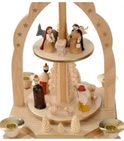 Richard Glasser, Pyramides de Noël allemandes Pyramides De Noël Allemandes|Pyramide Avec Scene De Crèche De Noël Complete