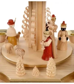 Richard Glasser, Pyramides de Noël allemandes Pyramides De Noël Allemandes|Pyramide Avec Scene De Crèche De Noël Complete