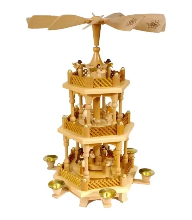 Richard Glasser, Pyramides de Noël allemandes Pyramides De Noël Allemandes|Pyramide D'Allemagne Avec 2 Etages