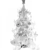 Pluto Produkter, déco de Noël Scandinave Sapin De Noël Design|Sapin De Noël Design, Metal Argente, 12 Cm
