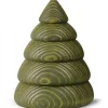 Köhler, Père Noël en bois Sapin De Noël Design|Sapin De Noël En Bois Design, 9,5 Cm, Vert