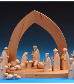 Schalling, crèche moderne Personnages De Crèche De Noël|Trois Rois Mages, Personnages Pour Crèche De Noël, 6 Cm