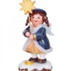 Hubrig, figurines pour enfant Village De Noël Miniature|Village De Noël Miniature, Figurine Ange Et Etoile