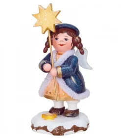 Hubrig, figurines pour enfant Village De Noël Miniature|Village De Noël Miniature, Figurine Ange Et Etoile