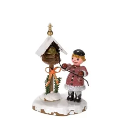 Hubrig, figurines pour enfant Village De Noël Miniature|Village De Noël Miniature, Fillette Et Clochette