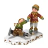 Hubrig, figurines pour enfant Village De Noël Miniature|Village De Noël Miniature, Patineurs