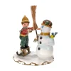 Hubrig, figurines pour enfant Village De Noël Miniature|Village De Noël Miniature, Et Bonhomme De Neige