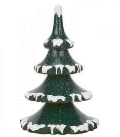 Hubrig, figurines pour enfant Village De Noël Miniature|Village De Noël Miniature, 2 Sapins 8 Cm