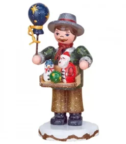 Hubrig, figurines pour enfant Village De Noël Miniature|Village De Noël Miniature, Vendeur De Jouets