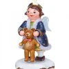 Hubrig, figurines pour enfant Village De Noël Miniature|Village De Noël Miniature, Figurine Ange Et Ourson