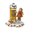 Hubrig, figurines pour enfant Village De Noël Miniature|Village De Noël Miniature, Fillette Et Boite A Lettre