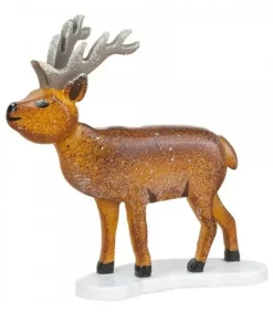 Hubrig, figurines pour enfant Village De Noël Miniature|Village De Noël Miniature, Cerf