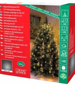 Konstsmide, guirlandes lumineuses de Noël Guirlandes Lumineuses Sapin|Voile Guirlande Pour Sapin De Noël, 200 Diodes Led