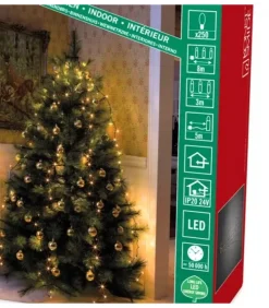 Konstsmide, guirlandes lumineuses de Noël Guirlandes Lumineuses Sapin|Voile Guirlande Pour Sapin De Noël, 250 Diodes Led