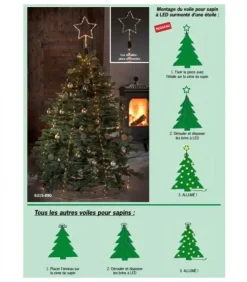 Konstsmide, guirlandes lumineuses de Noël Guirlandes Lumineuses Sapin|Voile Guirlande Pour Sapin De Noël, 150 Diodes Led