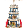 Richard Glasser, Pyramides de Noël allemandes Pyramides De Noël Allemandes|Weihnachtspyramid Allemande Aux Couleurs Baroques Blanc Et Bleu